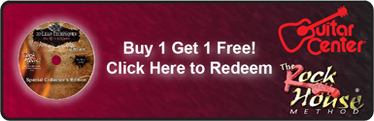 Guitar Center free DVD offer